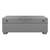 Steel Jobsite Storage Box with Lockable Lid, 20 Cubic Feet (24 in W x 22.8125 in D x 60 in H)