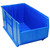 Hulk 36'' Stackable Storage Container 35.875''L x 19.875''W x 17.5''H - Blue (35.875 in W x 17.5 in D x 19.875 in H)