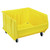 Hulk 24'' Mobile Storage Stackable Container 22.5''W x 23.875''D x 15''H - Yellow (23.875 in W x 12 in D x 22.5 in H)