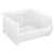 Hulk 24'' Stackable Storage Container 23.875''L x 22.5''W x 12''H - Clear (23.875 in W x 12 in D x 22.5 in H)