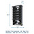 Vertical Tire Carousel - 28 inch Max Tire Diameter - Approximately 314 Tire Capacity alternate view 2
