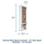 Vertical Wire Spool Carousel - 24 inch Max Spool Diameter - 15 Carriers for storage alternate view 2