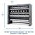 Vertical Roll Storage Carousel - 28 inch Max Roll Diameter - 6-Roll Capacity storage rack alternate view 2