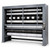Vertical Roll Storage Carousel - 24 inch Max Roll Diameter - 7-Roll Capacity storage rack