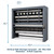 Vertical Roll Storage Carousel - 24 inch Max Roll Diameter - 8-Roll Capacity storage rack alternate view 2