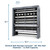 Vertical Roll Storage Carousel - 28 inch Max Roll Diameter - 11-Roll Capacity storage rack alternate view 2