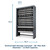 Vertical Roll Storage Carousel - 28 inch Max Roll Diameter - 12-Roll Capacity storage rack alternate view 2