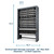 Vertical Roll Storage Carousel - 24 inch Max Roll Diameter - 13-Roll Capacity storage rack alternate view 2