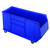 Blue 42 inch Mobile RackBin with Casters for storage