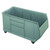 Gray 42 inch Mobile RackBin with Casters for storage