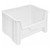 Giant Stack Container - White for small parts storage alternate view 2
