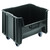 Mobile Stacking Container - Black for small parts storage