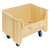Mobile Giant Stack Container - Ivory for small parts storage