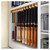 Lifestyle image of Baseball Bat Storage Rack, 140-Bat Capacity for storage shown in a clean storage environment