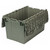 Attached Top Distribution Container - Gray - 75 lb Stack Capacity for small parts storage