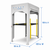 2-Level Vertical Lift Storage Stacker for Wheelchairs & Mobility Scooters empty dimension view, 105 inches wide by 55 inches deep by 100 inches high