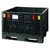 Collapsable Bulk Box - Black - 1,800 lb Capacity for small parts storage