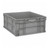 Straight Wall Stacking Container - 22.5'' W x 24'' D x 11'' H - Gray - 175 lb Capacity