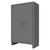 Access Control Cabinet with Electronic Lock, 4 Adjustable Shelves, Gray for small parts storage alternate view 2