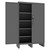 Access Control Cabinet - 4 Adjustable Shelves - Gray for small parts storage alternate view 2