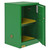 Pesticide Storage Cabinet - 12 Gallon - Green - 1 Door, Manual Close for storage alternate view 3