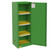 Pesticide Storage Cabinet - 24 Gal - Green - 1 Self-Closing Door, 3 Shelves for storage alternate view 2