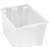 Stack and Nest Tote - Clear for small parts storage