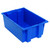 Stack and Nest Tote - Blue for small parts storage