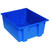 Stack and Nest Tote - Blue for small parts storage