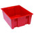 Stack and Nest Tote - Red for small parts storage