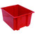 Stack and Nest Tote - Red for small parts storage