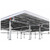 Standard Rolling Ebb & Flow Greenhouse Bench for Indoor Farming - 6'W x 104'L alternate view 4