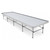Standard Rolling Ebb & Flow Greenhouse Bench for Indoor Farming - 6'W x 28'L
