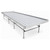 Standard Rolling Ebb & Flow Greenhouse Bench for Indoor Farming - 6'W x 16'L