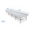 Standard Rolling Ebb & Flow Greenhouse Bench for Indoor Farming - 5'W x 120'L alternate view 7