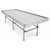 Standard Rolling Ebb & Flow Greenhouse Bench for Indoor Farming - 5'W x 12'L