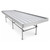 Standard Rolling Ebb & Flow Greenhouse Bench for Indoor Farming - 4'W x 12'L