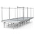 Max Roll Ebb & Flow Greenhouse Bench for Indoor Farming - 6'W x 120'L alternate view 4