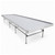 Stationary Ebb & Flow Greenhouse Bench for Indoor Farming - 16'L x 6'W