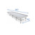 Stationary Ebb & Flow Greenhouse Bench for Indoor Farming - 36'L x 5'W alternate view 2