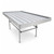 Stationary Ebb & Flow Greenhouse Bench for Indoor Farming - 8'L x 5'W