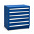 Rolled Microfilm Storage Cabinet, 6 Drawers for storage