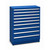 Rolled Microfilm Storage Cabinet, 10 Drawers for storage