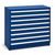 Rolled Microfilm Storage Cabinet, 8 Drawers for storage