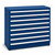 Rolled Microfilm Storage Cabinet, 8 Drawers for storage