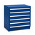 Rolled Microfilm Storage Cabinet, 6 Drawers for storage