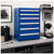 Lifestyle image of Rolled Microfilm Storage Cabinet, 8 Drawers for storage shown in a clean storage environment