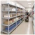 Lifestyle image of Millenia 5-Shelf Polymer Shelving Unit - Gray for storage shown in a clean storage environment