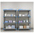 Lifestyle image of Millenia 4-Shelf Solid Polymer Shelving Unit - Gray for storage shown in a clean storage environment
