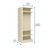 SWAT Team Gear Locker - Solid Steel - Adder Unit for storage alternate view 2